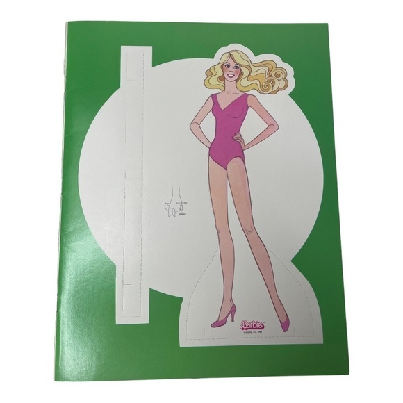 NWT Vintage 1984 Golden Barbie & Ken Paper Doll Book - Picture 2 of 7